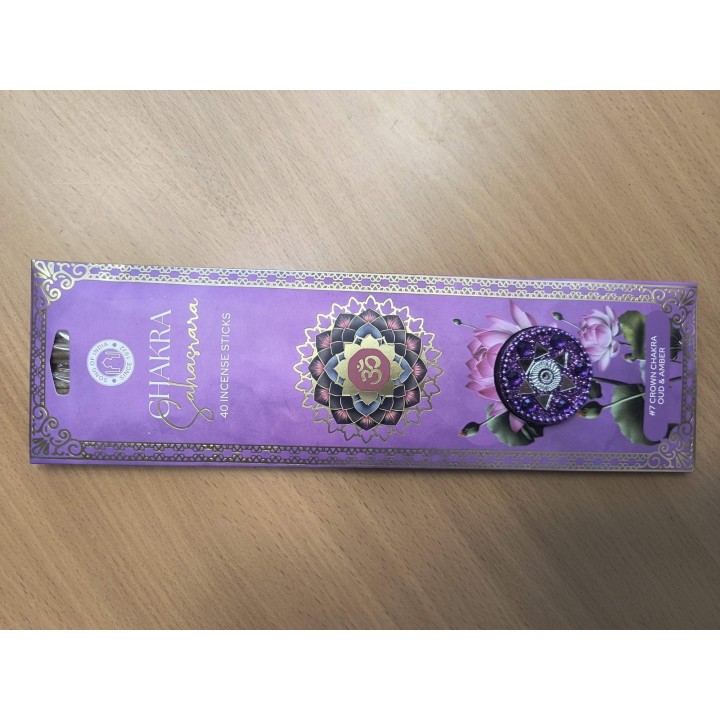 Kadzidełka Chakra Mantra Ajna Trzecie Oko z Podstawką INCENSE 40szt