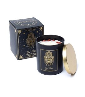 Świeca Zapachowa w Szkle z Jaspisem Paczula Pomarańcza ESOTERIC 200g