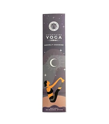 Kadzidełka Zapachowe Moonlit Jasmine Moonshine Yoga INCENSE STICKS 20szt - zdjęcie główne produktu