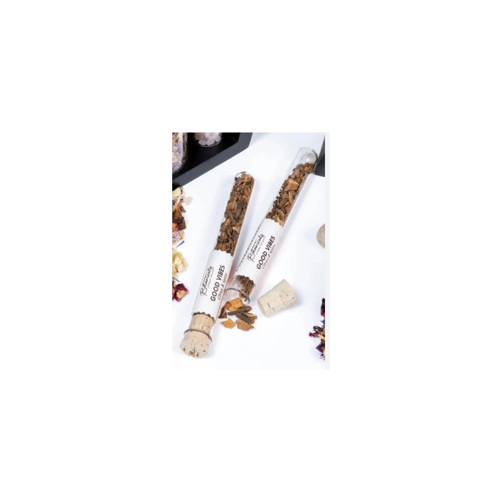 Botanical Aromatherapy Resin in Glass Tube & Cork BTRES Good Vibes - zdjęcie produktu
