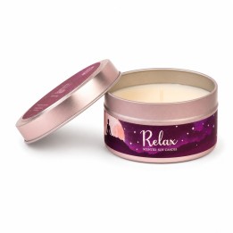 Świeca Zapachowa Relaksująca W Puszce AROMATHERAPHY RELAX 80g SONG OF INDIA - zdjęcie produktu