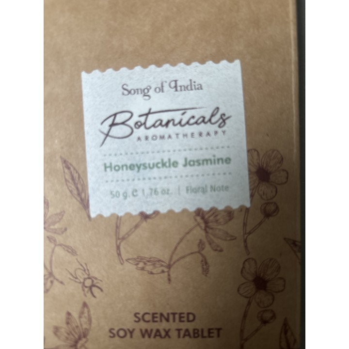 50 g. Botanical Aromatherapy Scented Soy Wax Tablet BTWT50 Honeysuckle Jasmine - zdjęcie produktu