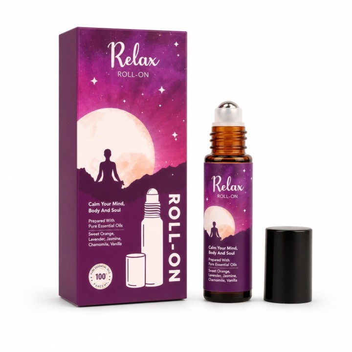 Roll On Aromaterapeutyczny Na Sen Relax AROMATHERAPHY 10 ml SONG - zdjęcie produktu