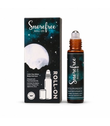 Snore Free Roll On Olejki Eteryczne na Sen OLEJKAMI ETERYCZNYMI 10ml - zdjęcie główne produktu