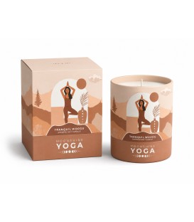 Świeca Sojowa Moonshine Yoga Tranquil Woods W Szkle SCENTED 128g SONG