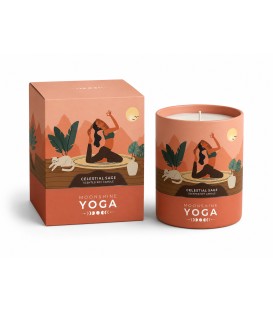 Świeca Sojowa Moonshine Yoga Celestial Sage SCENTED CANDLE 128g