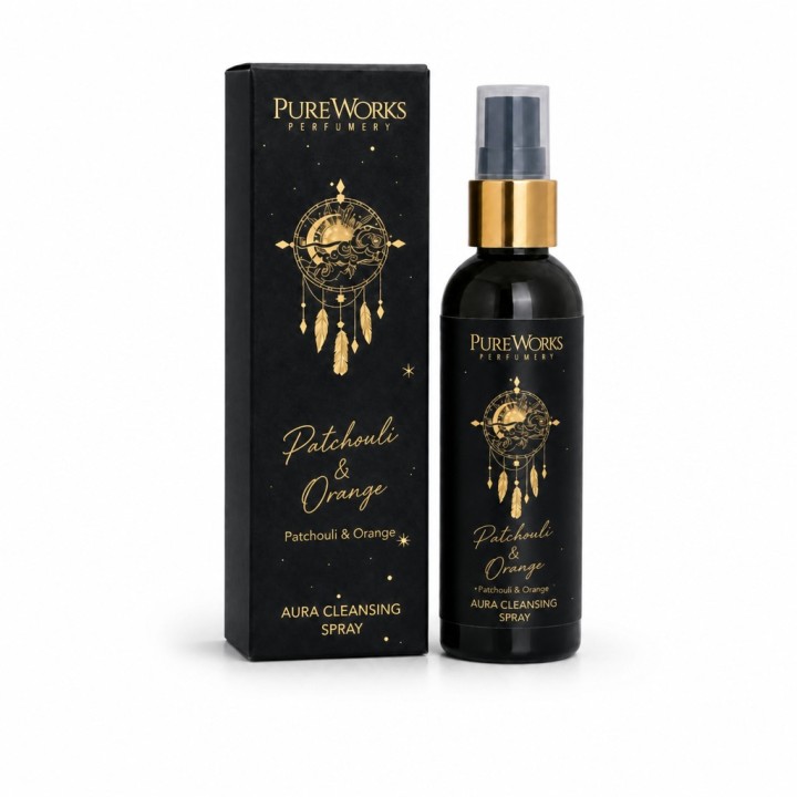 Spray Do Oczyszczania Aury Paczula Pomarańcza ESOTERIC 100 ml SONG OF INDIA - zdjęcie produktu