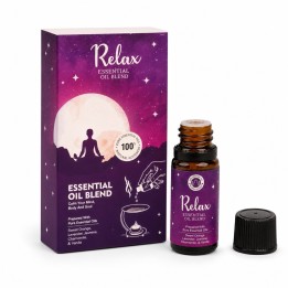 Olejek Eteryczny RELAX w Bursztynowym Szkle SLEEP AROMATHERAPHY 10ml - zdjęcie produktu