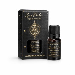 10 ml. Esoteric Aroma Oil in Orifice Reducer Glass Bottle in Cardboard Box ESAO10 Sage & White Tea (Eye of Providence) - zdjęcie