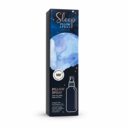 100 ml. Aromatheraphy Sleep Pillow Spray in Round Brown Bottle with Black Pump ARSLPL100 Sleep - zdjęcie produktu