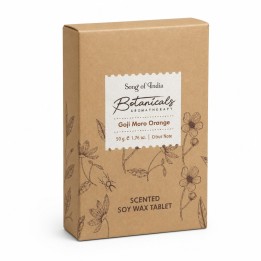 50 g. Botanical Aromatherapy Scented Soy Wax Tablet BTWT50 Goji Moro Orange - zdjęcie produktu