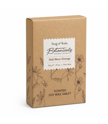 Botaniczna Tabliczka Zapachowa z Wosku Sojowego Goji Moro Orange 50g - zdjęcie główne produktu
