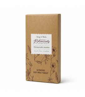 Tabliczka Zapachowa z Wosku Sojowego Wiciokrzew Jaśmin BOTANICAL 50g