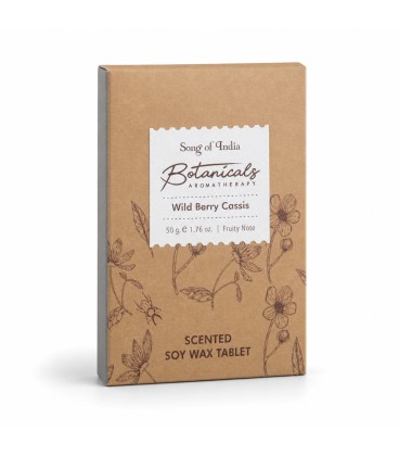 Botaniczna Tabliczka Zapachowa z Wosku Sojowego Leśne Owoce Cassis 50g - zdjęcie główne produktu