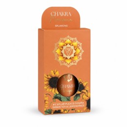 10 ml. Chakra Mantra Balancing Aromatherapy Oil in Amber Glass Bottle in Cardboard Box CMAO10 Solar Plexus Chakra (Manipura): G 