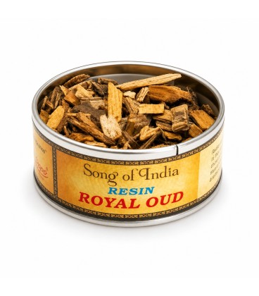 Naturalne Kadzidło Royal Oud Drewno Agarowe SPALANIA 25g Song of India - zdjęcie główne produktu