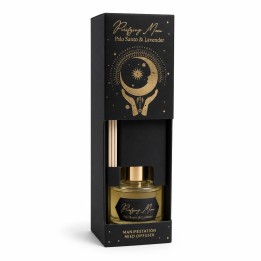 50 ml. Esoteric Reed Diffuser with 4 Sticks in Round Glass Jar in Lock Box ESRD50 Palo Santo & Lavender (Purifying Moon) - zdjęc