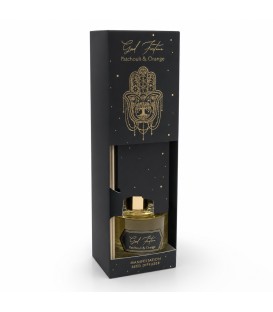 50 ml. Esoteric Reed Diffuser with 4 Sticks in Round Glass Jar in Lock Box ESRD50 Patchouli & Orange (Good Fortune) - zdjęcie pr