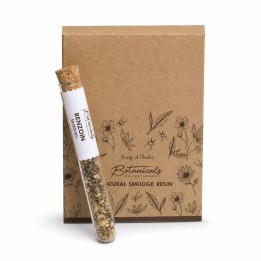 Botanical Aromatherapy Resin in Glass Tube & Cork BTRES Benzoin - zdjęcie produktu