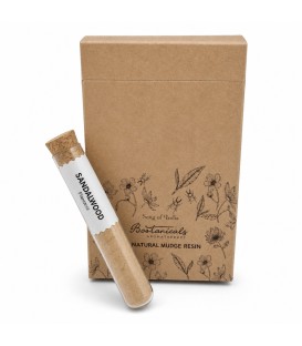 Botanical Aromatherapy Resin in Glass Tube & Cork BTRES Sandalwood - zdjęcie produktu