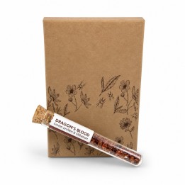 Botanical Aromatherapy Resin in Glass Tube & Cork BTRES Dragon's Blood - zdjęcie produktu