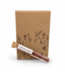Botanical Aromatherapy Resin in Glass Tube & Cork BTRES Dragon's Blood - zdjęcie produktu
