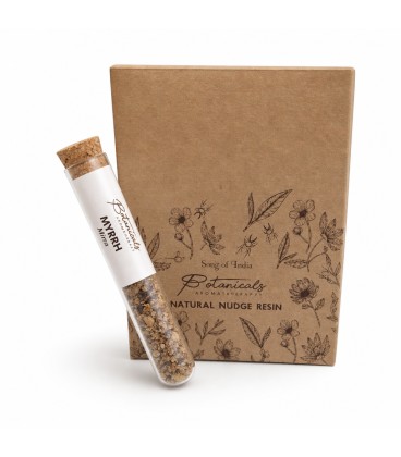Żywica Aromaterapeutyczna Mirra w Szklanej Probówce z Korkiem BOTANICAL - zdjęcie główne produktu