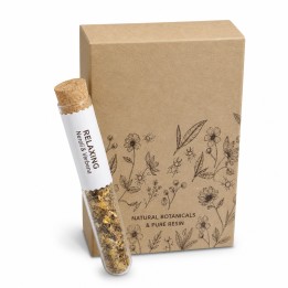 Botanical Aromatherapy Resin in Glass Tube & Cork BTRES Relaxing - zdjęcie produktu