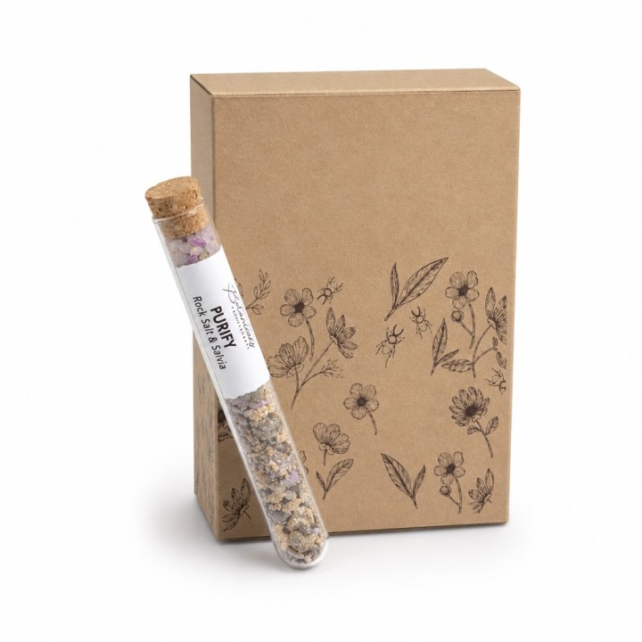 Botanical Aromatherapy Resin in Glass Tube & Cork BTRES Purify - zdjęcie produktu