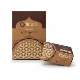 Organic Goodness 12 Back-Flow Incense Cones (Set of 6) INCBFOR Jasmine - zdjęcie produktu