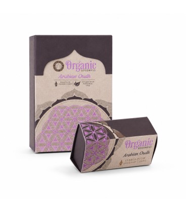 Kadzidełka Stożkowe Backflow Arabian Oudh Organic Goodness 12szt - zdjęcie główne produktu