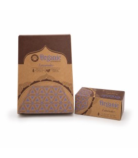 Organic Goodness 12 Back-Flow Incense Cones (Set of 6) INCBFOR Lavender - zdjęcie produktu