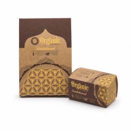 Organic Goodness 12 Back-Flow Incense Cones (Set of 6) INCBFOR Sandalwood - zdjęcie produktu