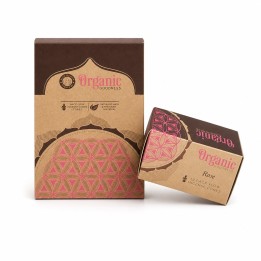 Organic Goodness 12 Back-Flow Incense Cones (Set of 6) INCBFOR Rose - zdjęcie produktu