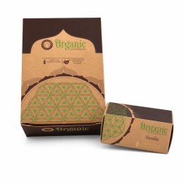 Organic Goodness 12 Back-Flow Incense Cones (Set of 6) INCBFOR Vanilla - zdjęcie produktu