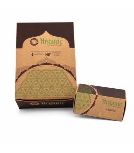 Organic Goodness 12 Back-Flow Incense Cones (Set of 6) INCBFOR Vanilla - zdjęcie produktu