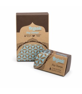 Organic Goodness 12 Back-Flow Incense Cones (Set of 6) INCBFOR Nag Champa - zdjęcie produktu