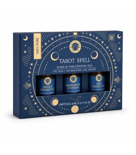 3 Aromatherapy 5 ml. Essential Oil Amber Bottles (Set of 3) in AREO05GB Tarrot Spell - zdjęcie produktu