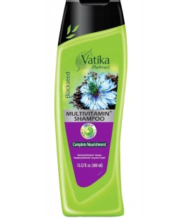 Szampon z czarnuszką Vatika 400ml Dabur (Black seed shampoo)