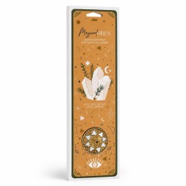 40 Celestial Magic Colored Incense Sticks with Mirror Lac Holder in Cardbaord Pouch CSIN40H/1 Magical Vibes - zdjęcie produktu