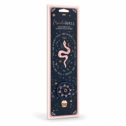 40 Celestial Magic Colored Incense Sticks with Mirror Lac Holder in Cardbaord Pouch CSIN40H/1 Moondust Spell - zdjęcie produktu