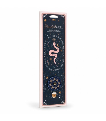Kadzidełka Kolorowe Celestial Magic Moondust z Lustrzaną Podstawką 40szt - zdjęcie główne produktu