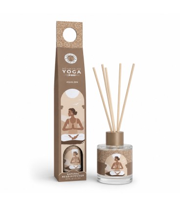 Dyfuzor Zapachowy Aqua Zen w Szkle 4 Patyczki Moonshine Yoga REED 30ml - zdjęcie główne produktu