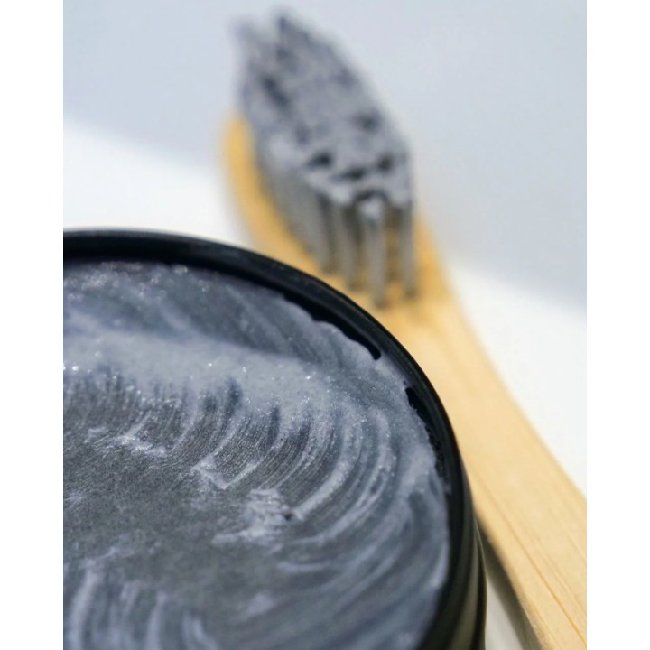 Organic Charcoal solid toothpaste with 2 mints essential