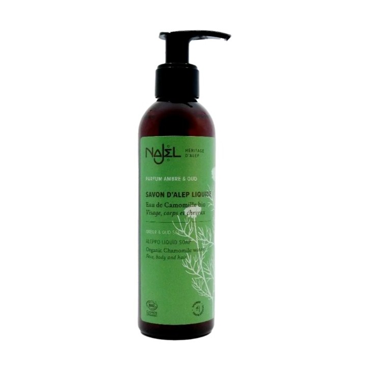 NAJEL COSMOS ORGANIC certified AMBER & OUD