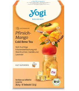 COLD BREW Brzoskwinia - Mango BIO YOGI TEA