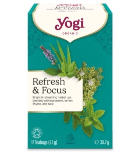 REFRESH & FOCUS Orzeźwienie i skupienie BIO YOGI