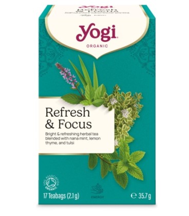 Refresh Focus Orzeźwienie Skupienie BIO Yogi - zdjęcie główne produktu