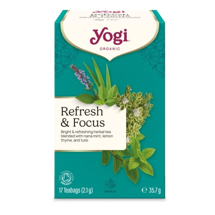 REFRESH & FOCUS Orzeźwienie i skupienie BIO YOGI