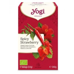 SPICY STRAWBERRY Pikantna truskawka BIO YOGI